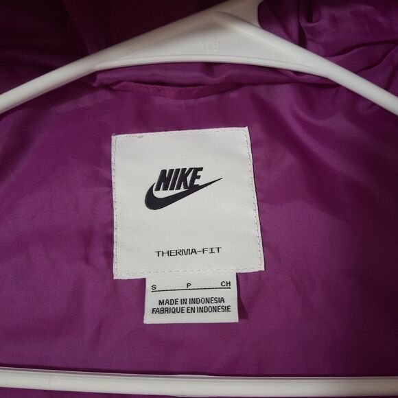 Nike Repel Jacket Women's S Magenta Therma-FIT Insulated Full Zip Puffer DJ6997 - Picture 8 of 11